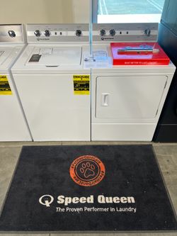 🎉Speed Queen Fully Stocked🎉 TC5 washer and dryer on Sale!