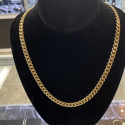 Cuban Chain 95.6g 22” 14k