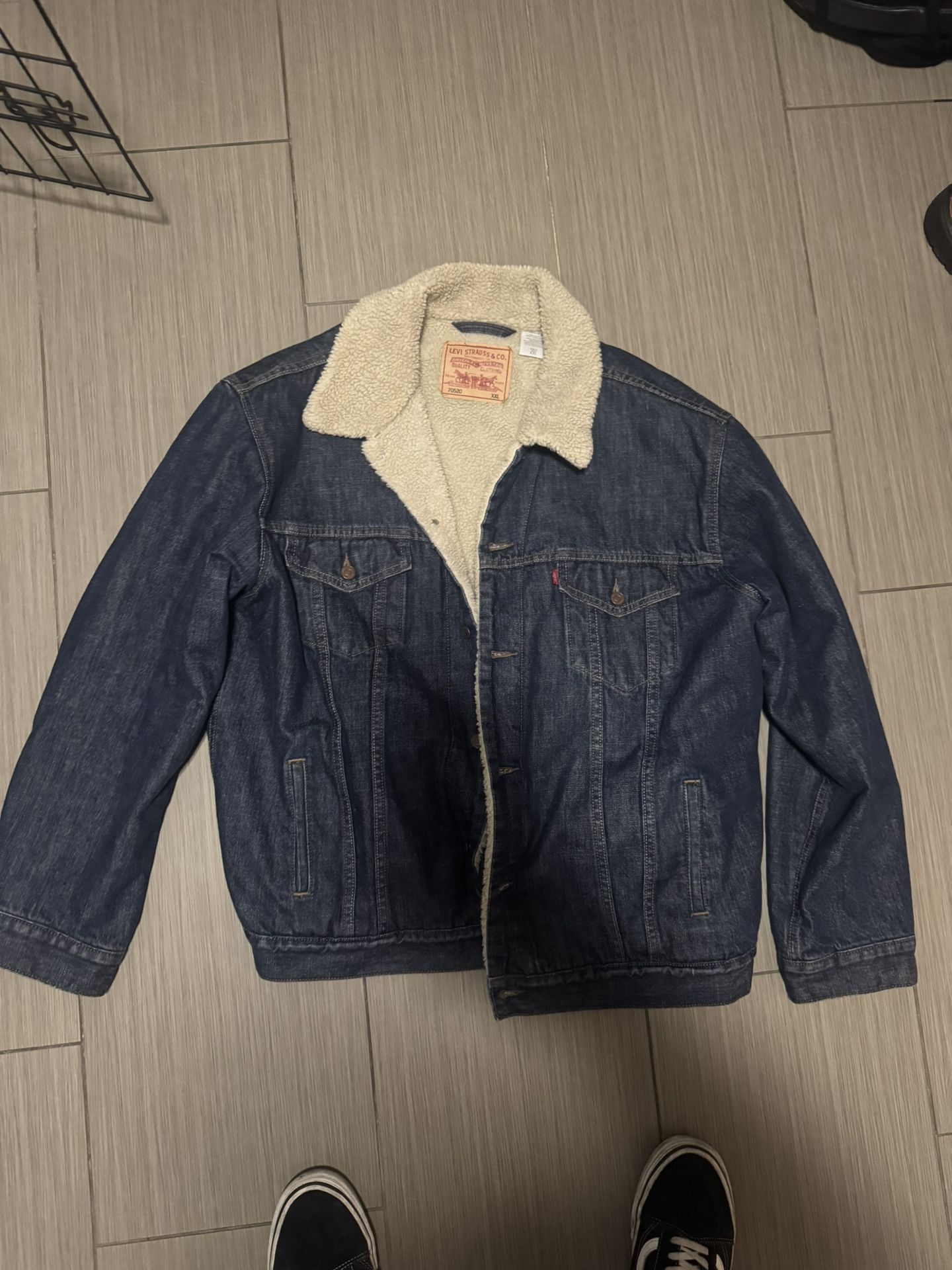 Levi’s Denim Sherpa Jacket 