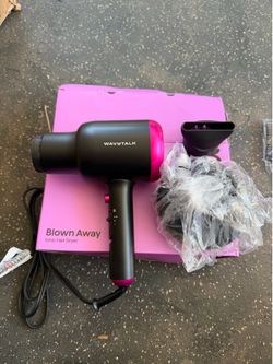 Wavy talk hair dryer blower