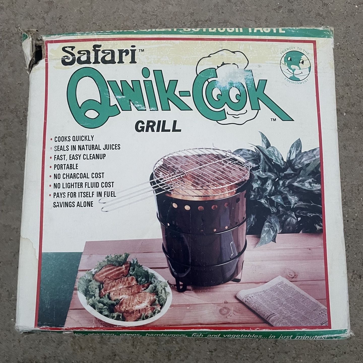Vintage - New - Safari Qwik-Cook Grill for Sale in Chicago, IL