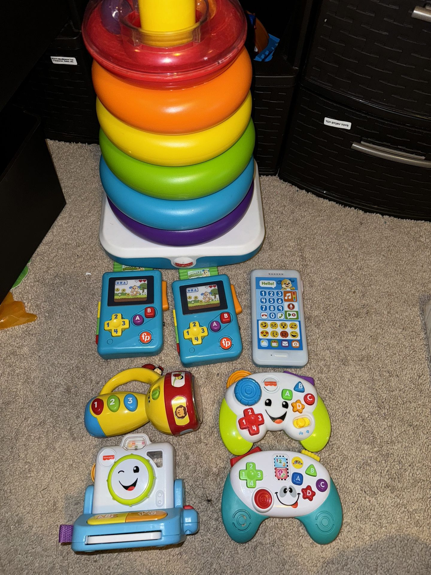 Fisher Price Early Toddler Toys. Clean 