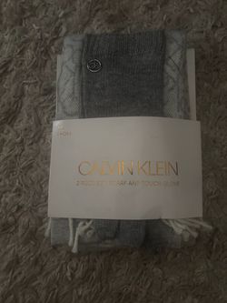 Calvin Klein Scarf and Touch Glove 2-Piece Set