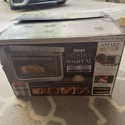 Ninja® Prestige Smart XL Air Fryer & Countertop Oven + Pro Cook. Brand new