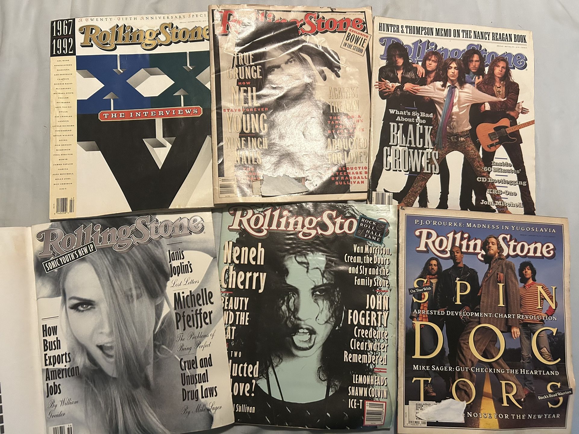 Rolling Stone magazines vintage