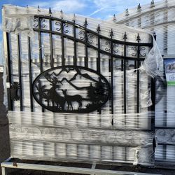 •	✨ Heavy-Duty Steel Driveway Gates & Fence Panels – Durable & Strong