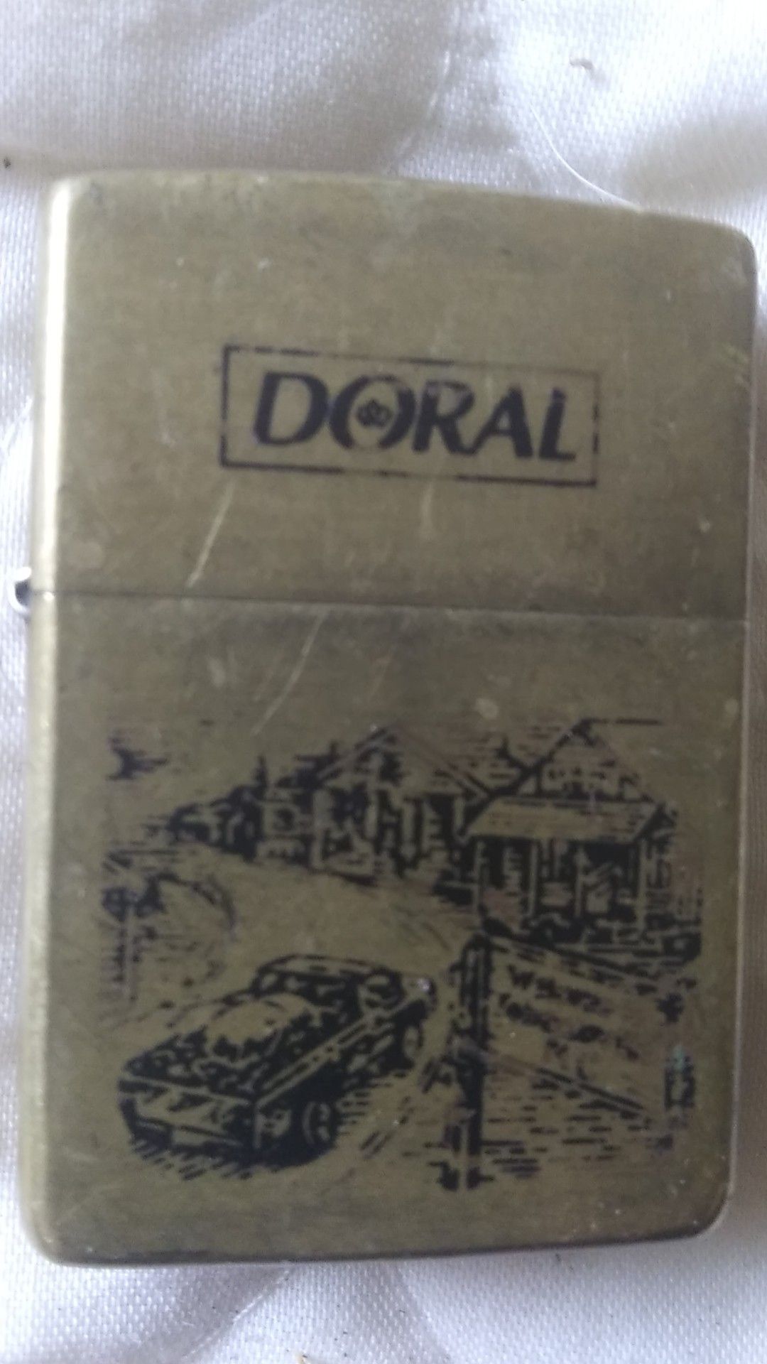 Vintage collectible Doral Zippo lighter