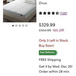 Zinus Queen Inner Spring Mattress