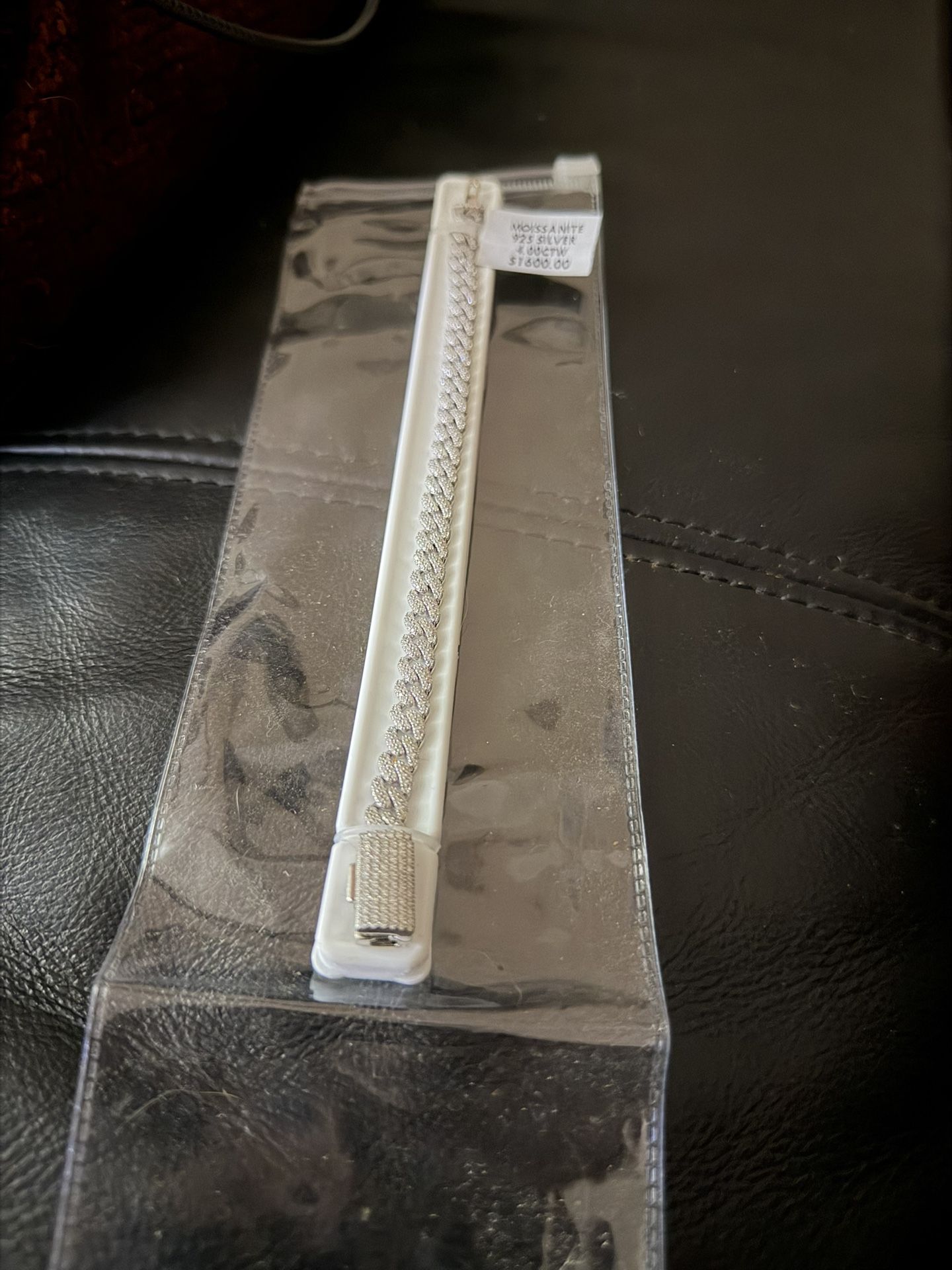 Moissanite Cuban Bracelet 