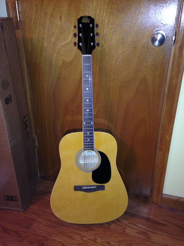 rogue acoustic guitar model RD80