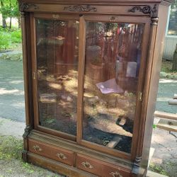 Antique Cabinet Display Case