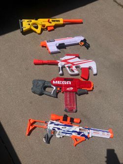 nerf guns no bullets