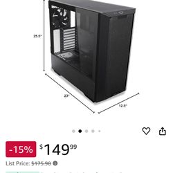 Lian-Li LANCOOL III Tempered Glass E-ATX Mid-Tower Computer Case, Black