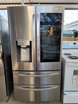 New LG refrigerator, stove, dishwasher available for only $39 down payment with no credit check