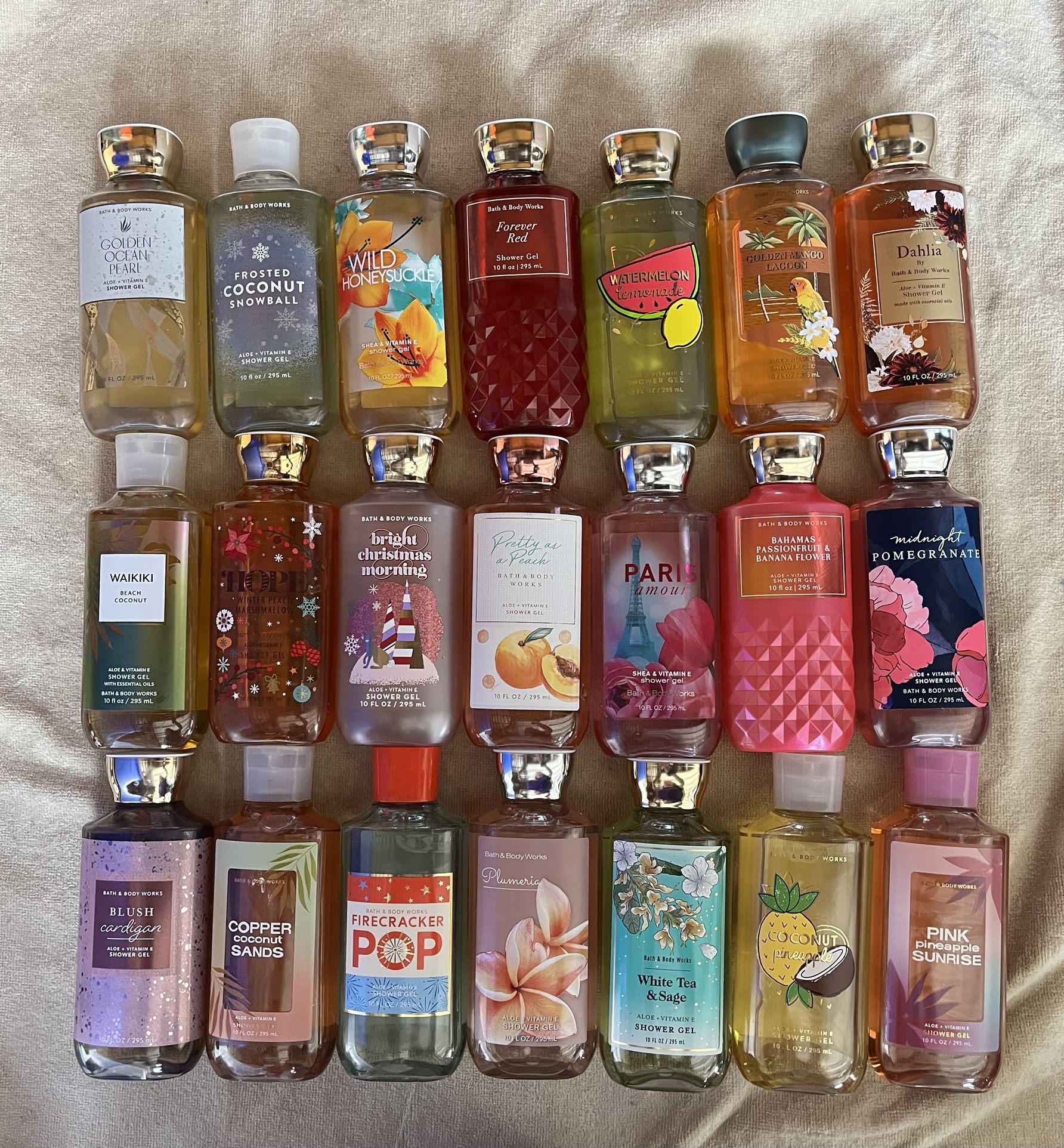 Bath and Body Works Shower Gels