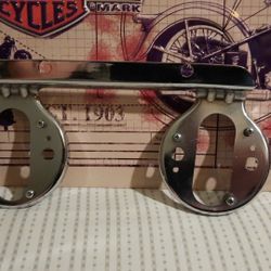 1970's Dual Speedometer Tachometer Guage Cluster Bracket