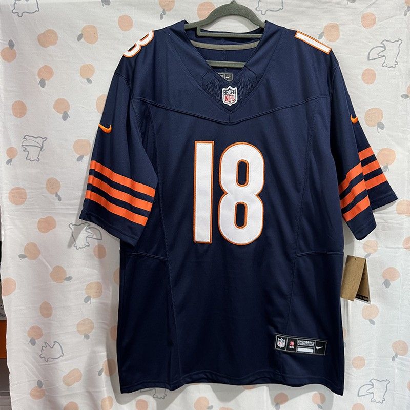NFL Pro Line Caleb Williams Navy Chicago Bears Team Player Jersey
