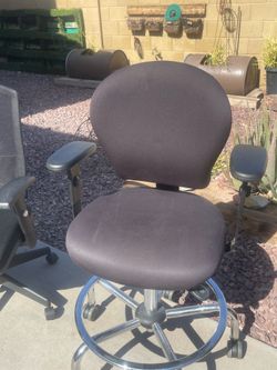 Multiple office chairs