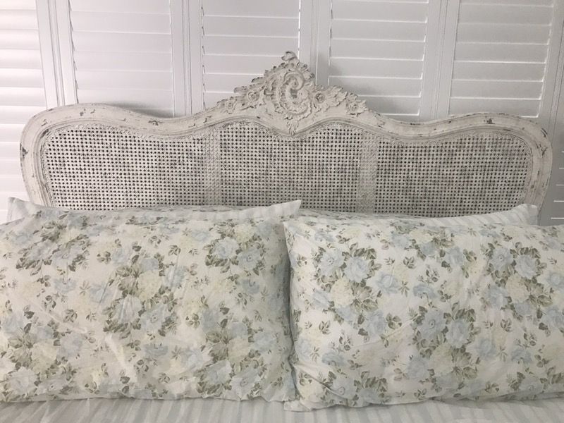 Arhaus Vivaldi king headboard