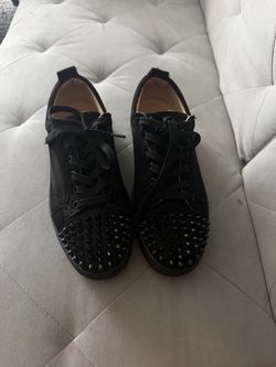 Red bottoms, size 8