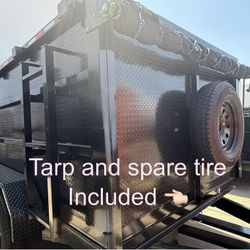 New 8x4x12 Hydraulic Dump Trailer 💎
