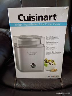 Cuisinart half gallon ice cream maker