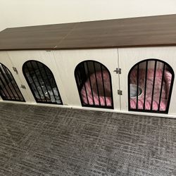 Large Dog Crate Wooden House 