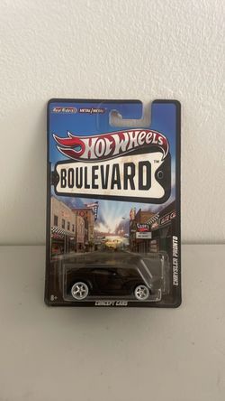Hot Wheels Boulevard Real Riders Concept Car Black Chrysler Pronto