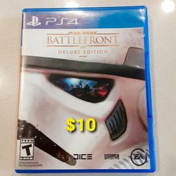 $10 PS4 STARWARS BATTLEFRONT