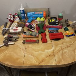 Dog Toys, Kennel, & Treats (50PCS)