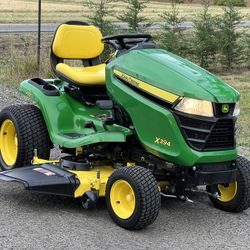 John Deere X394 Riding Lawn Mower Kawasaki I-Torque 48” Cut 4 Wheel Steer