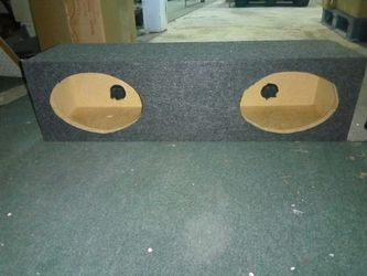 New car audio 6x9 inch 2 hole speaker box