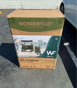 Wonderfold W4 Quad Stroller Wagon