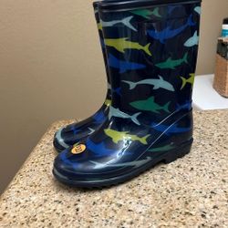 Size 11 Boys Rain Boots New