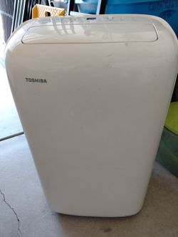 Toshiba portable AC cooler , model #Racpd1213cwru