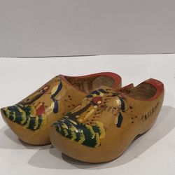 Children’s Wooden Holland Hand Painted Clogs