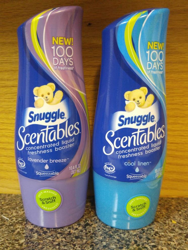 Snuggle Scentables concentrated liquid scent booster