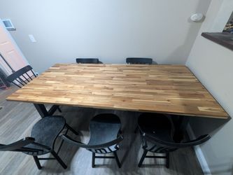 Ikea Nordviken Dining table with chairs