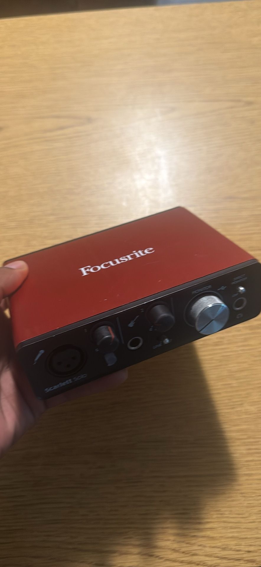 Focusrite (Scarlett Solo 2nd Gen)