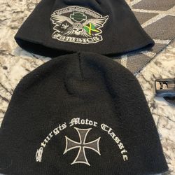 Motorcycle Helmets And Beenies