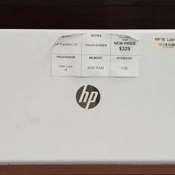 On Sale HP PAVILION 15’ 8GB 