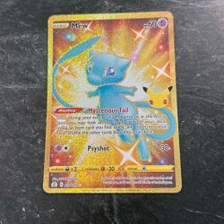 Mew Pokémon Card