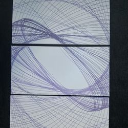 Canvas Art Pendulum Painting