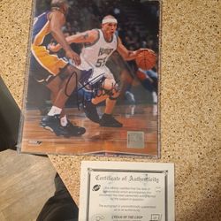 Jason Williams Autograph Photo 