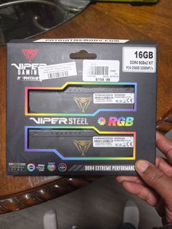 Patriot Viper Steel RGB 16GB DDR4 3200MHz Kit
