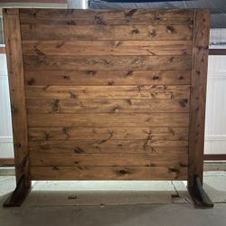 Rustic Wood Backdrop “