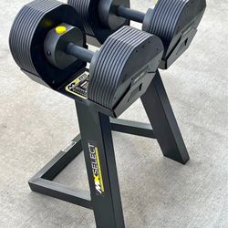 MX85 Adjustable-Dumbbells &stand
