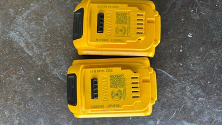 DeWalt 20V MAX Lithium-Ion 2. 0Ah Battery (2-Pack)