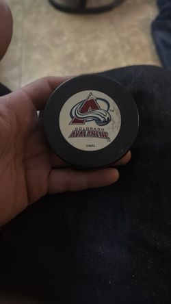 Colorado Avalanche Hockey Puck