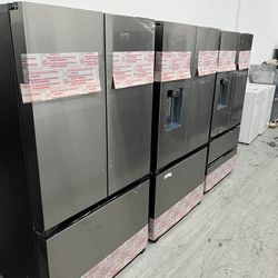 Brand New Samsung French Door Refrigerators in Stainless Steel 